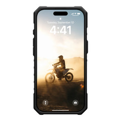 A Photo Of UAG Pathfinder Clear iPhone 16 Pro Case with MagSafe Compatibility and Drop Protection