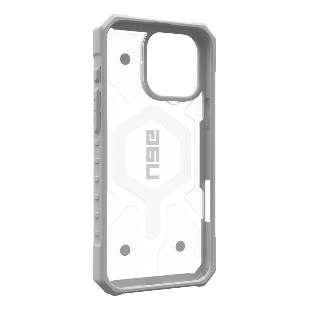 A Photo Of UAG Pathfinder Clear iPhone 16 Pro Case with MagSafe Compatibility and Drop Protection