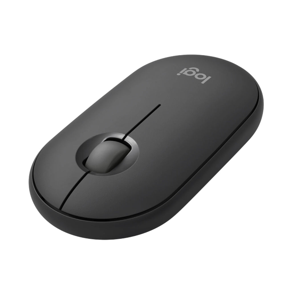 A Photo Of Logitech Pebble 2 Combo - Slim Bluetooth Keyboard and Mouse Set with Customizable Keys, Silent Touch Technology, and Multi-Device Pairing