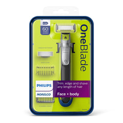 A Photo Of Philips Norelco OneBlade Face + Body QP2630/70 – Trim, Edge, and Shave with Precision and Comfort