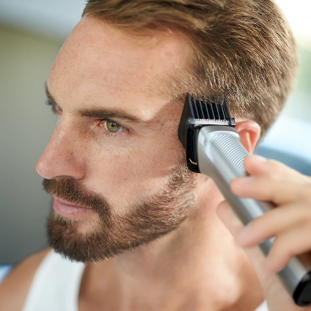 A Photo Of Philips Norelco Series 8000 All-in-One Trimmer | Precision Grooming for Face, Head, and Body