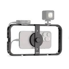 A Photo Of Rode Phone Cage - Magnetic Mobile Filmmaking Cage for iPhone and Smartphones