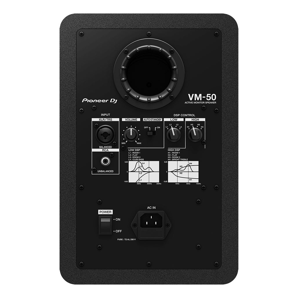 A Photo Of Pioneer VM-50 - 5” Active Studio Monitor Speaker - Black