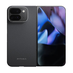 A Photo Of Pitaka Classic Ultra-Slim Aramid Fiber Case for Google Pixel 9 Pro Fold - Lightweight & Durable Protection