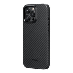 Pitaka MagEZ Case Pro 4 for iPhone 15 Pro Max 1500D Black/Grey (Twill)