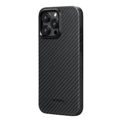 Pitaka MagEZ Case Pro 4 for iPhone 15 Pro 1500D Black/Grey (Twill)