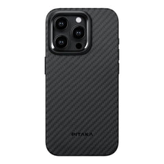 Pitaka MagEZ Case Pro 4 for iPhone 15 Pro Max 1500D Black/Grey (Twill)