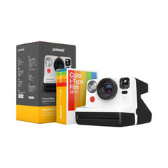 A Photo Of Polaroid Now Instant Film Camera Bundle Generation 2 – White | Autofocus, USB-C Charging