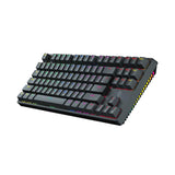 Porodo Gaming 3 in 1 Wireless Mechanical Keyboard TKL Gateron - Red Switch