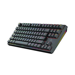 Porodo Gaming 3 in 1 TKL 80% Wireless Mechanical Keyboard Gateron - Red Switch