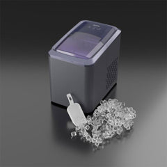 Porodo Lifestyle Portable Outdoor Ice Cube Machine 2.2L 12kg - PD-LSICMV2-BK