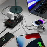 Porodo Multi-Port Power HUB 4 USB-A/USB-C Ultimate Home & Office Kit 2M