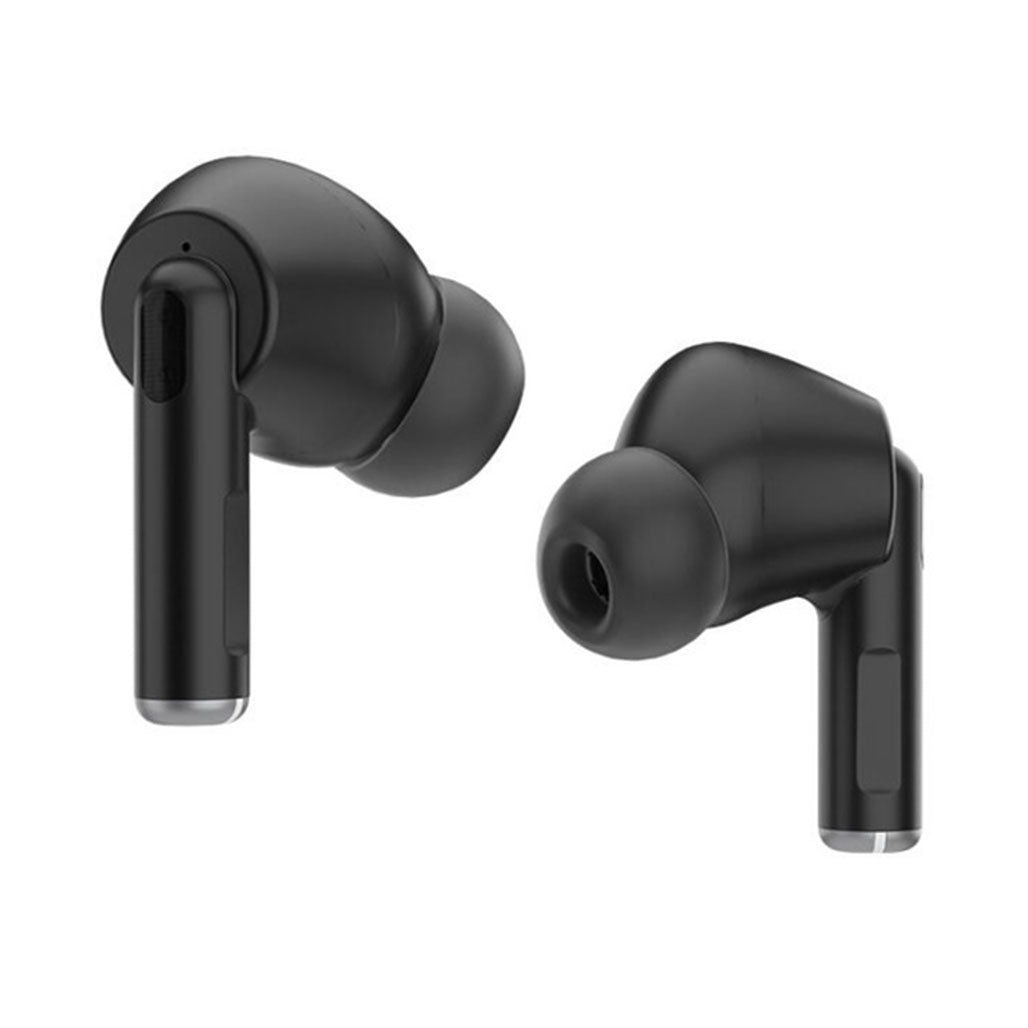 A Photo Of Porodo Soundtec Wireless ANC In-Ear Earbuds | -24dB Active Noise Cancellation & Touch Controls