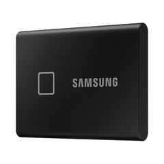 A Photo Of Samsung Portable SSD T7 Touch – 1TB/2TB External Storage with USB 3.2, Fingerprint Security, and Blazing Fast Speeds