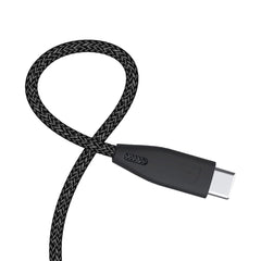 A Photo Of Powerology Braided USB-C to USB-C Cable - 2m / 6.6ft