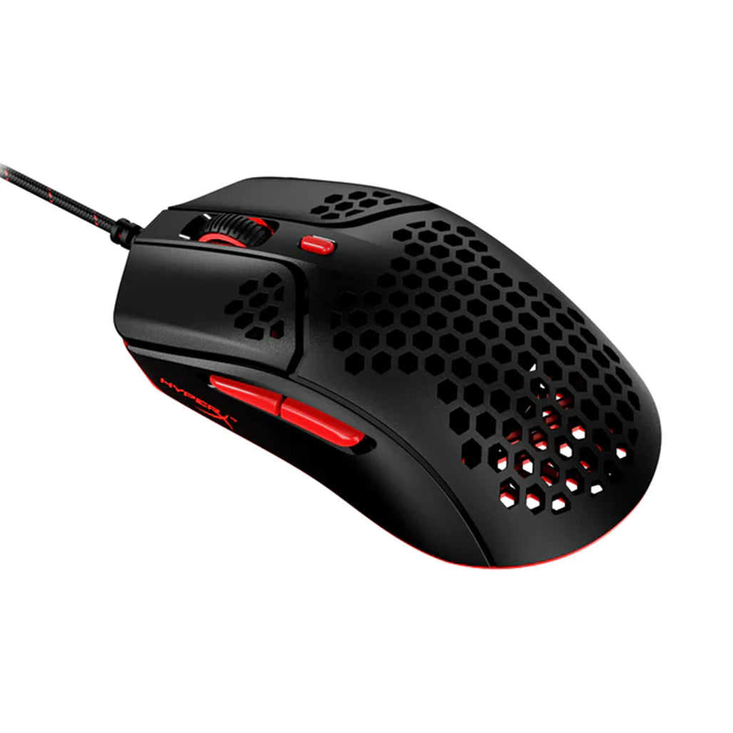 HyperX Pulsefire Haste Lightweight Gaming Mouse - Black/Red | 4P5E3AA, 32865976811772, Available at 961Souq