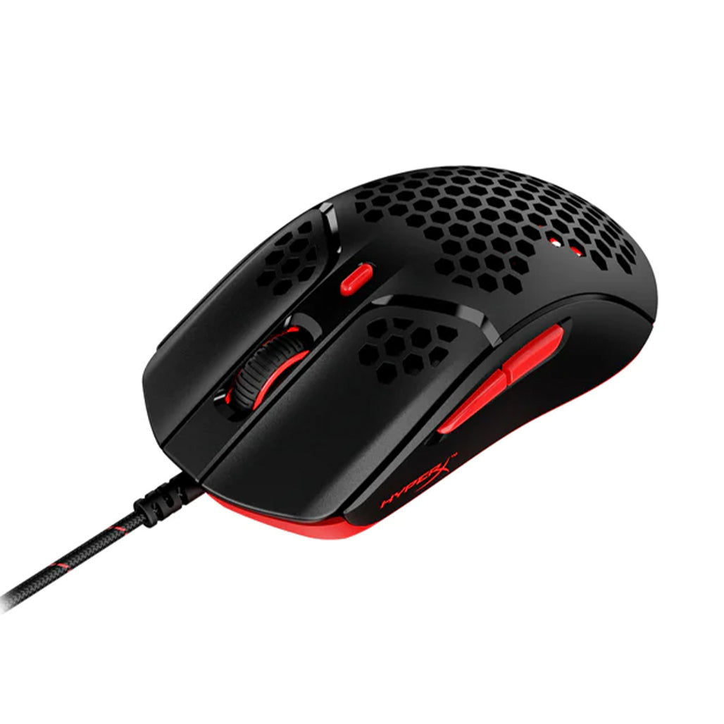 A Photo Of HyperX Pulsefire Haste Lightweight Wired Gaming Mouse - Black/Red | 4P5E3AA