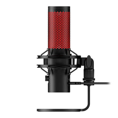 A Photo Of HyperX QuadCast 2 USB Gaming Microphone - Studio-Quality Audio with Tap-to-Mute, Customizable LED, and On-Board Controls