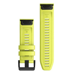 Garmin QuickFit 26 Watch Bands - Amp Yellow Silicone