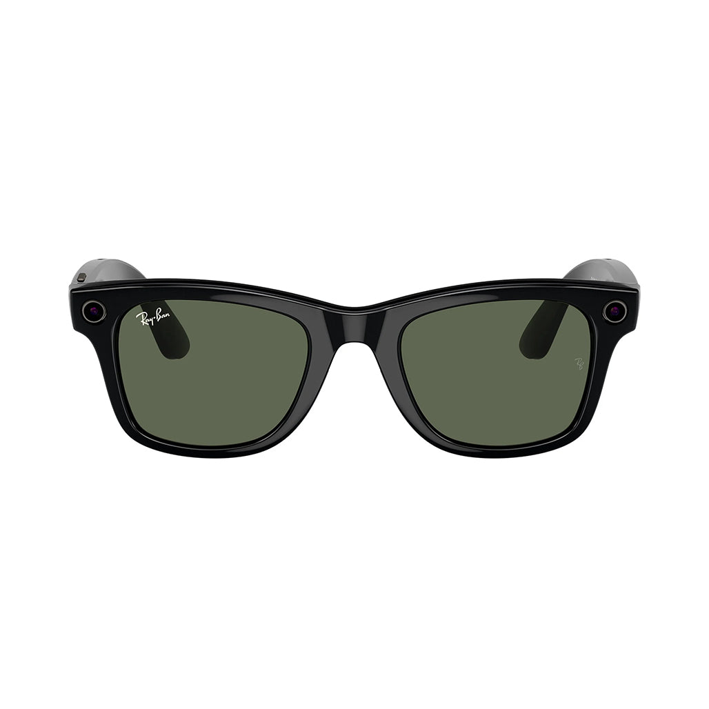 A Photo Of Ray-Ban Meta Wayfarer Smart Glasses – 12 MP Camera, Polarized Gradient Lenses, Open-Ear Speakers, 32GB Storage, Bluetooth 5.2