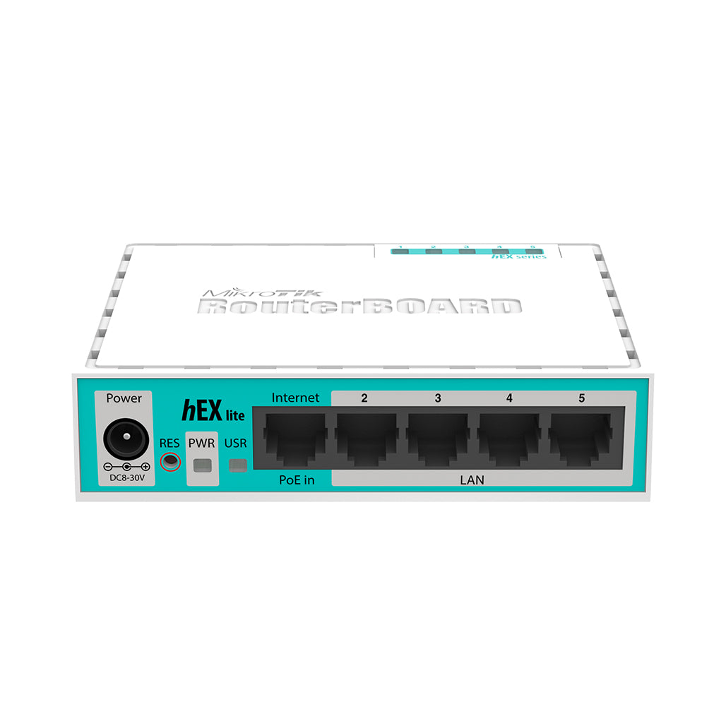 Mikrotik hEX Lite RB750r2 - 5x Ethernet 850MHz 64MB Ram Router, 33036143853820, Available at 961Souq