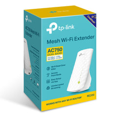 TP-Link RE200 AC750 Mesh Wi-Fi Range Extender