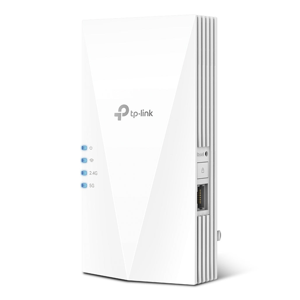 A Photo Of TP-Link RE700X AX3000 Mesh WiFi 6 Extender | Dual Band WiFi 6, OneMesh™ Compatible, Gigabit Ethernet