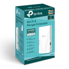 A Photo Of TP-Link RE700X AX3000 Mesh WiFi 6 Extender | Dual Band WiFi 6, OneMesh™ Compatible, Gigabit Ethernet