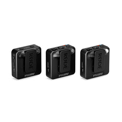 A Photo Of Rode Wireless GO (Gen 3) Compact Wireless Microphone System – Clear Audio, Long Range, and Intelligent Features