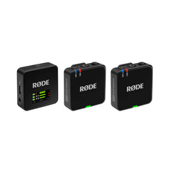 A Photo Of Rode Wireless GO (Gen 3) Compact Wireless Microphone System – Clear Audio, Long Range, and Intelligent Features