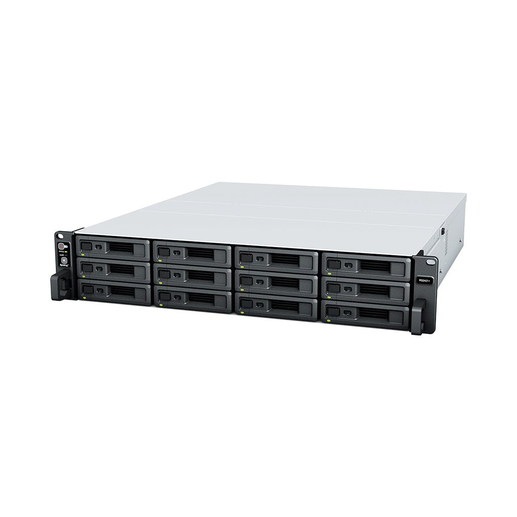 Synology 12 bay NAS RackStation RS2421+, 33033871065340, Available at 961Souq