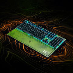 A Photo Of Razer BlackWidow V3 Halo Edition - Green Switch Mechanical Gaming Keyboard with Razer Chroma RGB