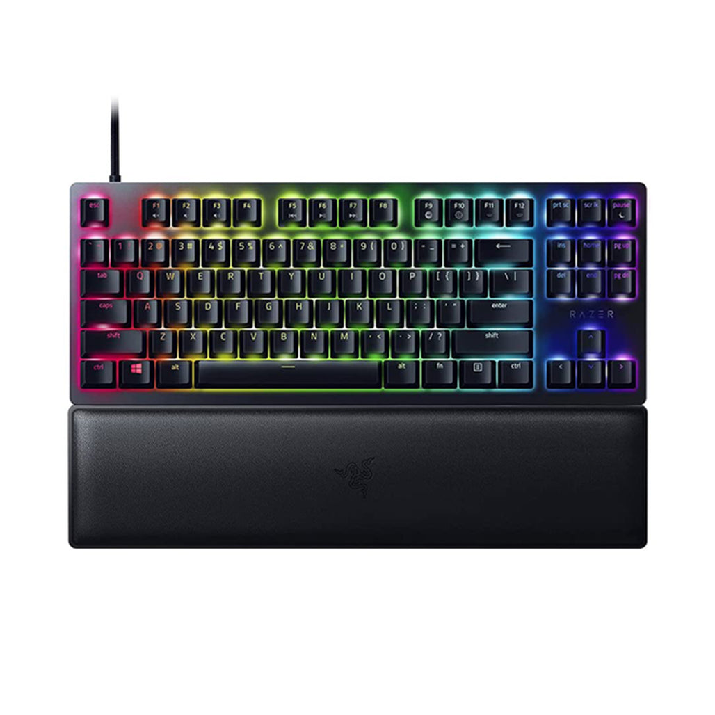 A Photo Of Razer Huntsman V2 Tenkeyless – Wired Full-size Mechanical Gaming Keyboard