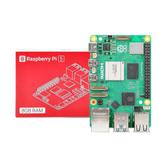 A Photo Of Raspberry Pi 5 Model B 8GB RAM – Quad-Core Arm Cortex-A76, USB 3.0, PCIe 2.0, Dual 4K HDMI, Enhanced Performance