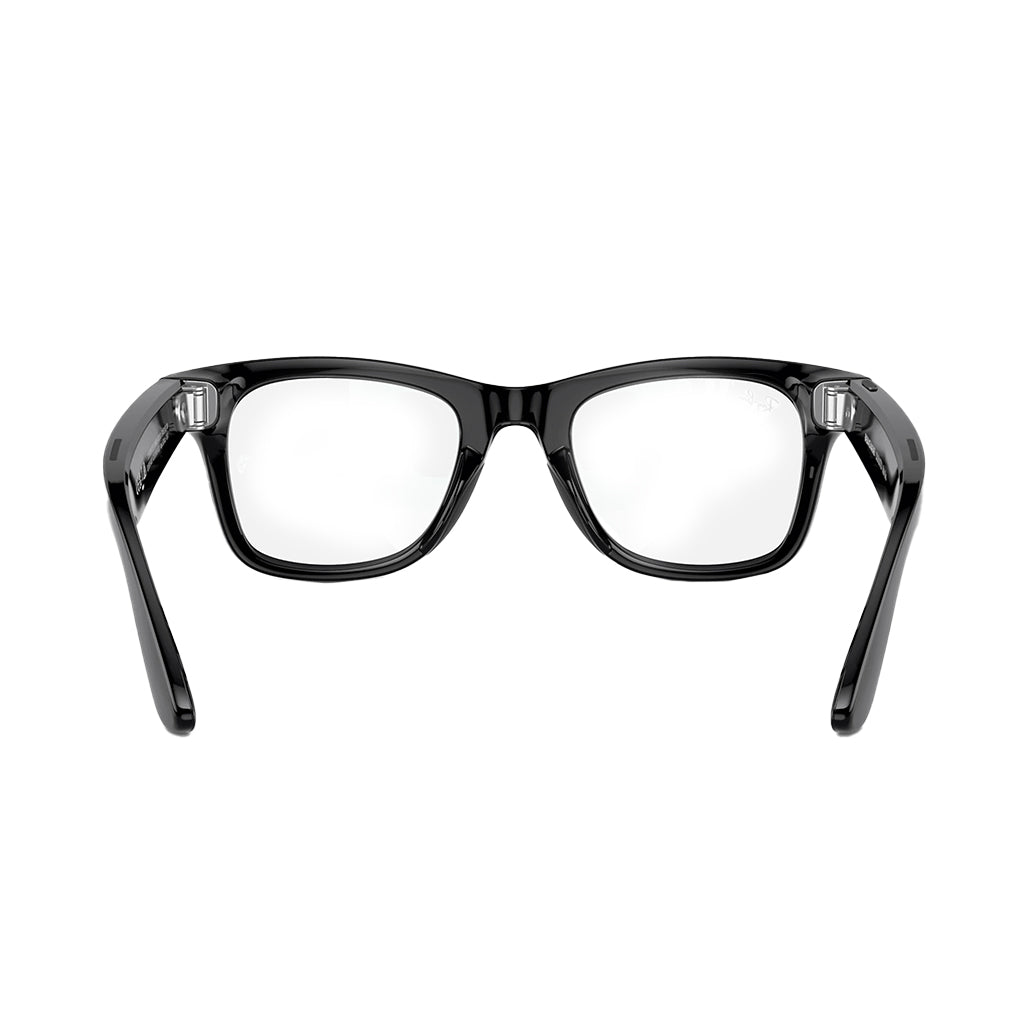 A Photo Of Ray-Ban Meta Wayfarer Smart Glasses – 12 MP Camera, Polarized Gradient Lenses, Open-Ear Speakers, 32GB Storage, Bluetooth 5.2