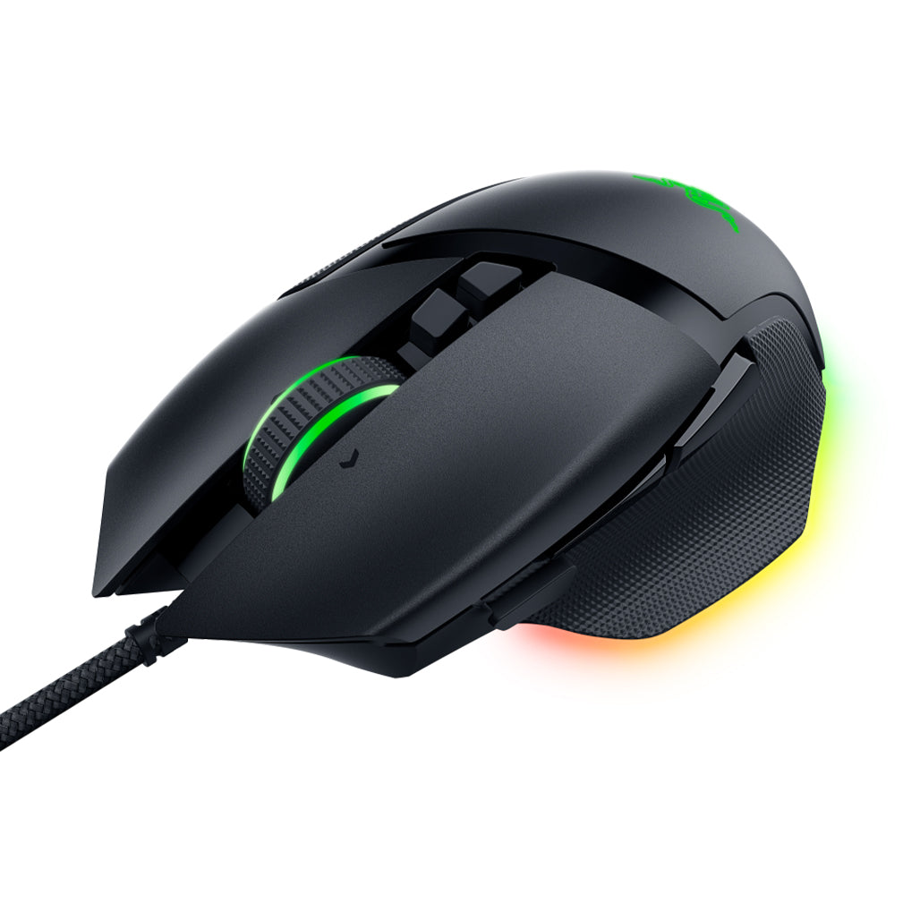 A Photo Of Razer Basilisk V3 35K - Ergonomic RGB Gaming Mouse with 35,000 DPI and 11 Programmable Buttons