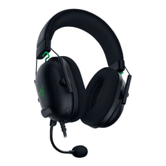 A Photo Of Razer BlackShark V2 Gaming Headset - THX 7.1 Spatial Surround Sound, Razer™ TriForce Titanium Drivers, USB Mic Enhancer