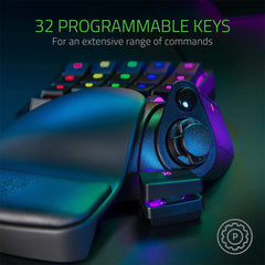 A Photo Of Razer Tartarus Pro – Analog Optical Switch Keypad with 32 Programmable Keys and Chroma Lighting | Black