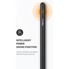 A Photo Of Recci RA02 Stylus Pen with Palm Rejection – Precision and Comfort for iPad & Samsung Tablets