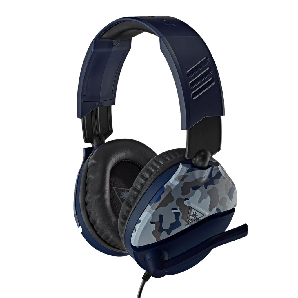 Turtle Beach Recon 70 Blue Camo Multiplatform Gaming Headset, 32840826028284, Available at 961Souq