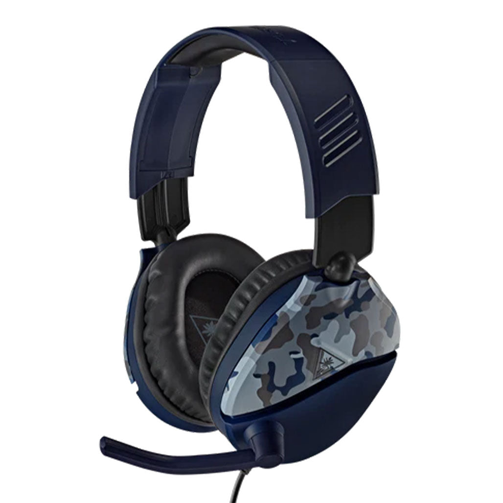 Turtle Beach Recon 70 Blue Camo Multiplatform Gaming Headset, 32840825995516, Available at 961Souq
