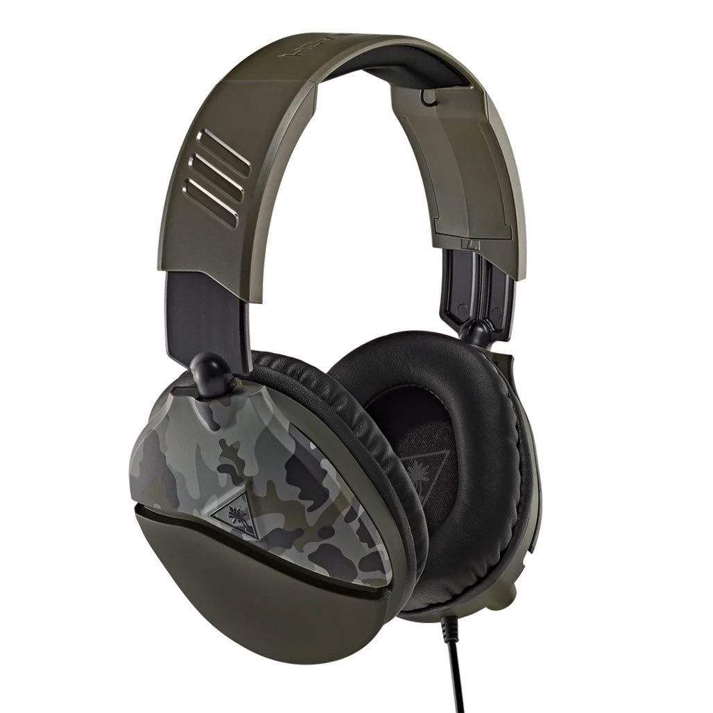 Turtle Beach Recon 70 Green Camo - Multiplatform Gaming Headset, 33034181804284, Available at 961Souq