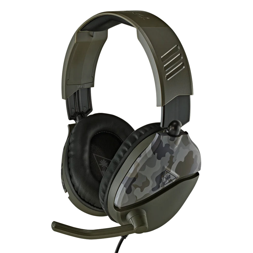 Turtle Beach Recon 70 Green Camo - Multiplatform Gaming Headset, 33034181771516, Available at 961Souq