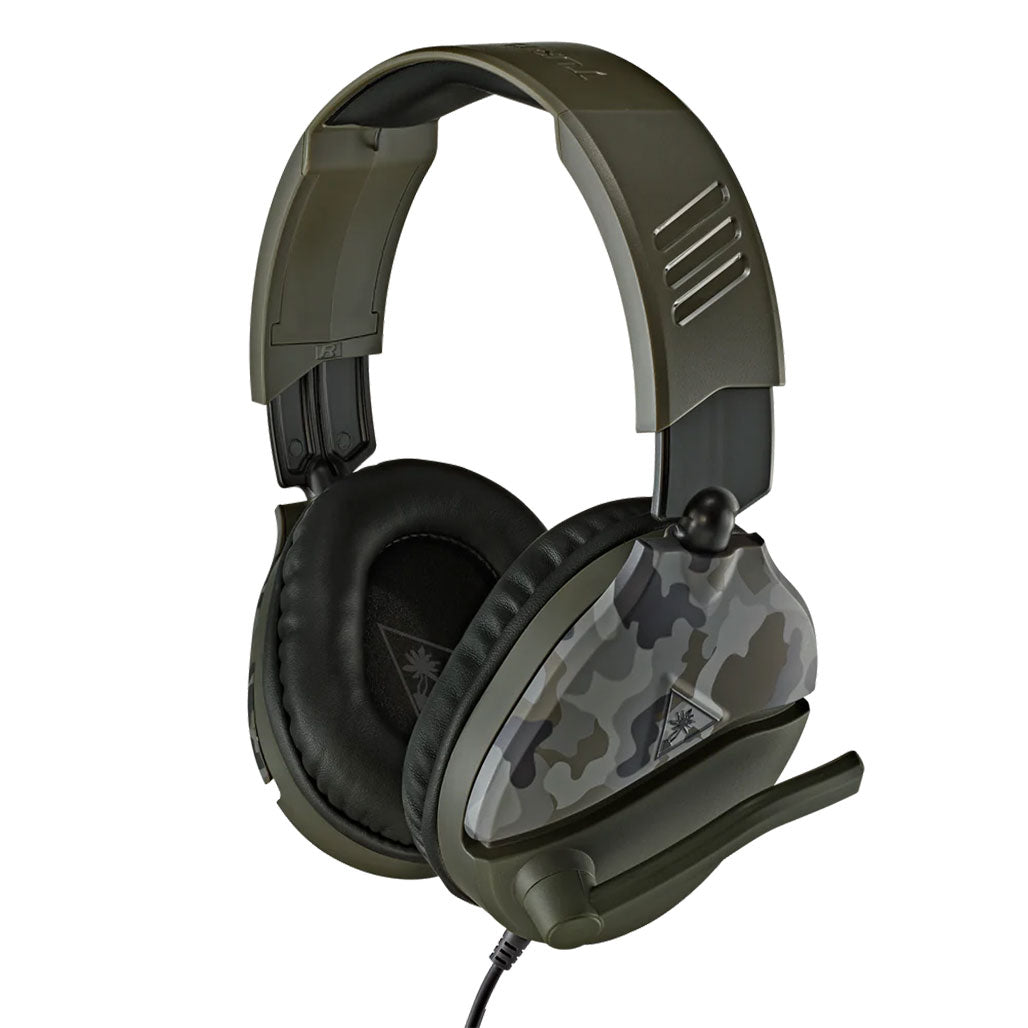 Turtle Beach Recon 70 Green Camo - Multiplatform Gaming Headset, 33034181705980, Available at 961Souq