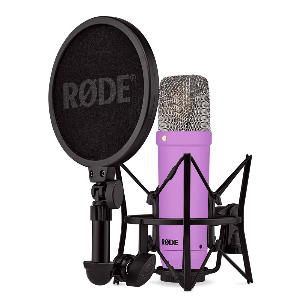 A Photo Of Rode NT1 Signature Series Studio Condenser Microphone - Ultra-Low Noise, High SPL Handling