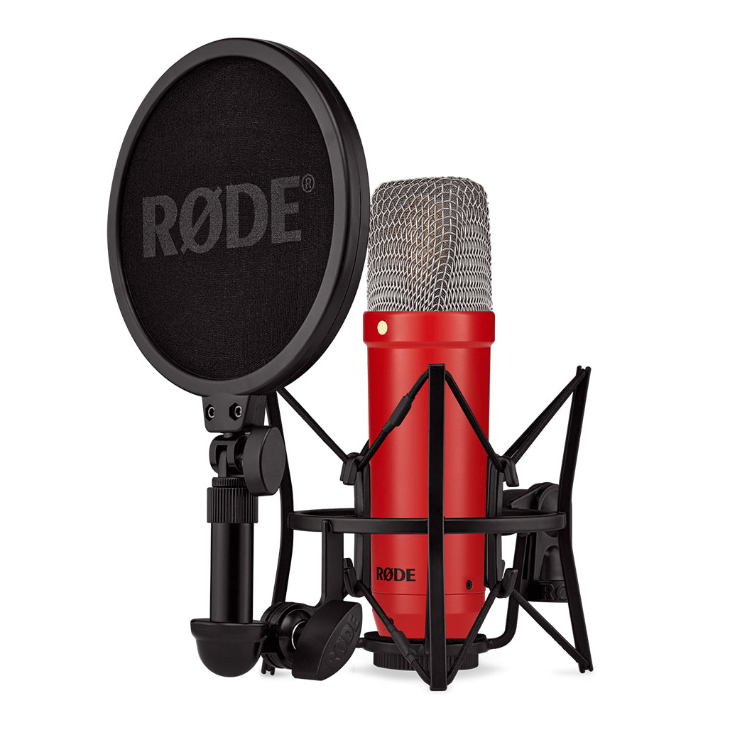 A Photo Of Rode NT1 Signature Series Studio Condenser Microphone - Ultra-Low Noise, High SPL Handling