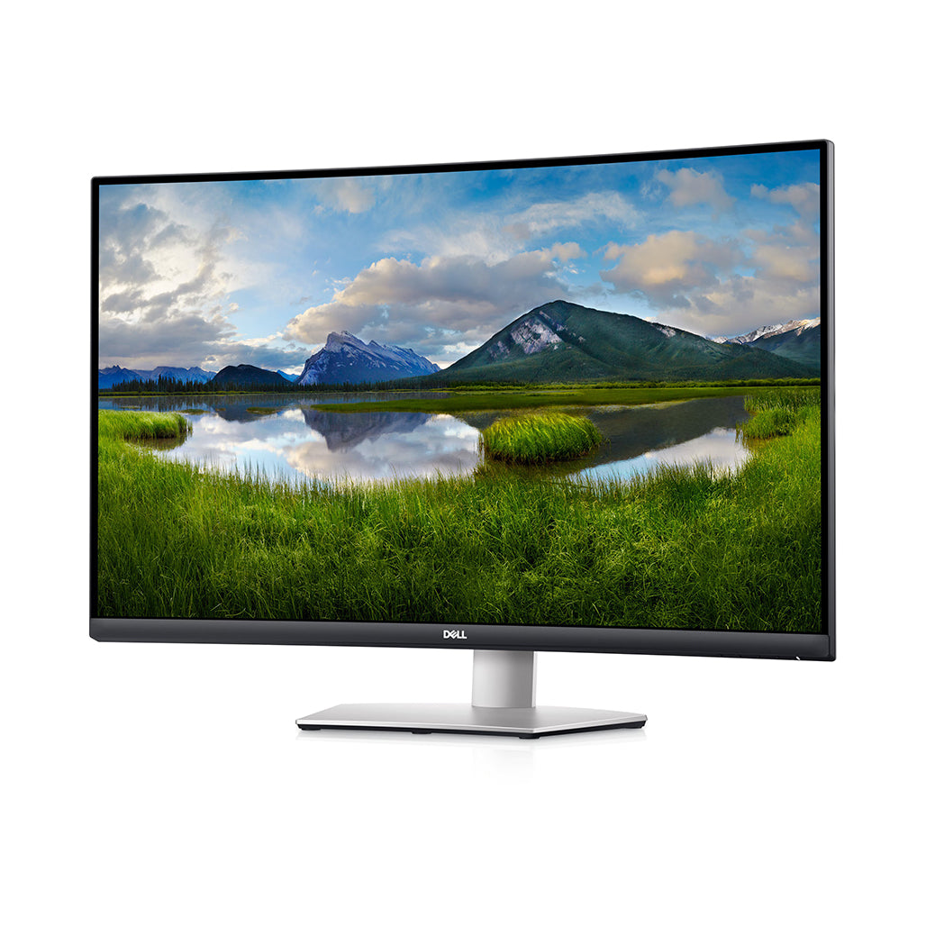 A Photo Of Dell 32 Curved 4K UHD Monitor - S3221QS | Immersive Entertainment with HDR & AMD FreeSync