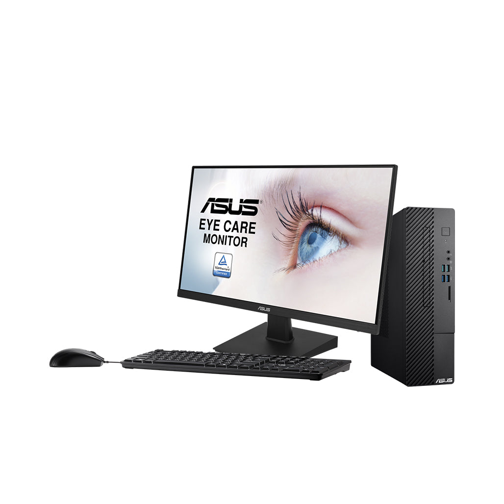 Asus S500SC Tower Desktop - 24" Monitor - Core I5-11500 - 16GB Ram - 1TB HDD + 256GB SSD - Intel UHD Graphics 630 | S500SC-5115000020, 32871166312700, Available at 961Souq