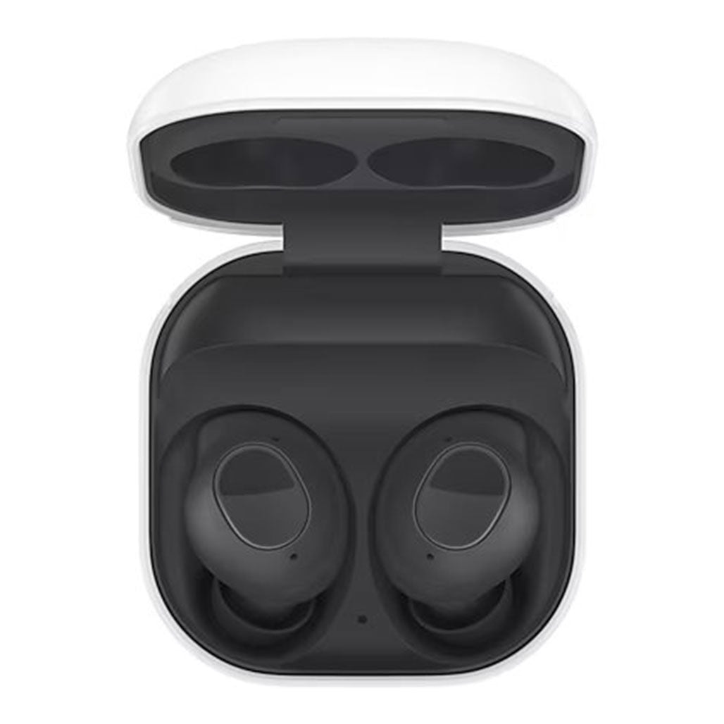 A Photo Of Samsung Galaxy Buds FE - Graphite | Active Noise Canceling Wireless Earbuds with Long Battery Life and Seamless Connectivity