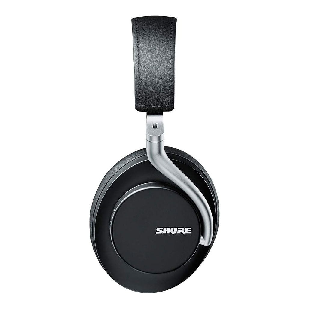 A Photo Of Shure AONIC 50 Premium Wireless Bluetooth Headphones - Black | SBH2350-BK | Noise Cancelling, 20-Hour Battery, Bluetooth 5.0